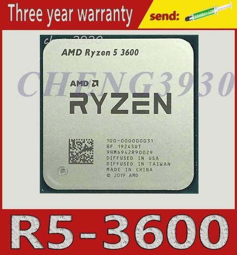 Processore amd ryzen 3600 - amd,