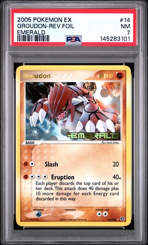 Pokemon groudon reverse holo - pokemon,