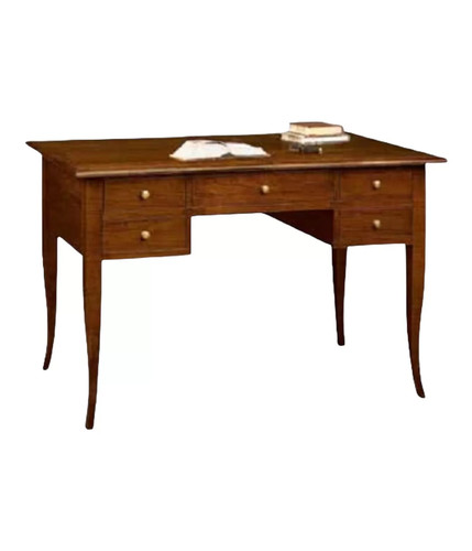 Scrivania cassetti legno - 5,