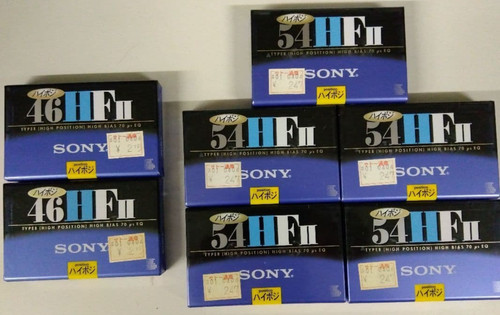 Nuovo nastro cassetta - cassetta, sony
