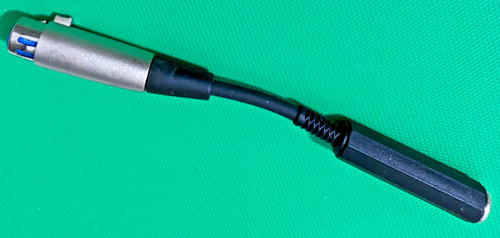 Adattatore bilanciato xlr - adattatore, f