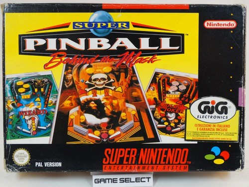 Super pinball behind the - super,
