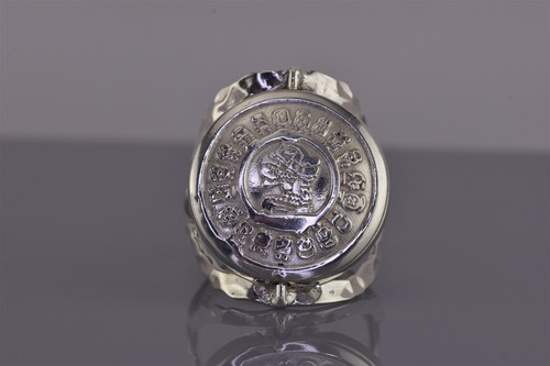 Anello fascia argento sterling