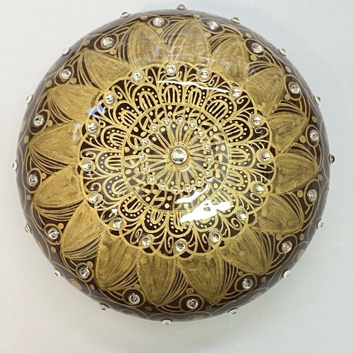Arte mandala oro pietra - arte,