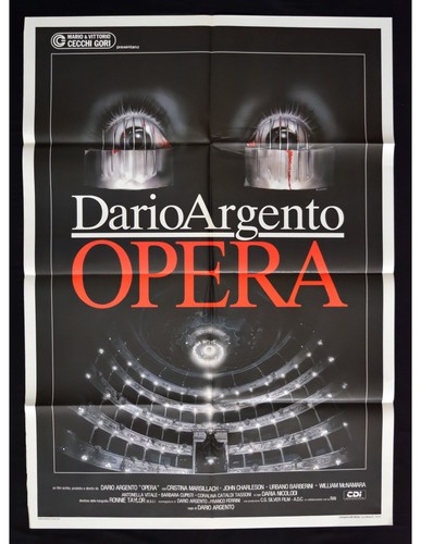 Manifesto opera dario argento - manifesto,