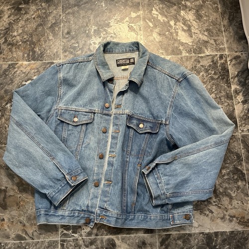 Bomber camionista denim