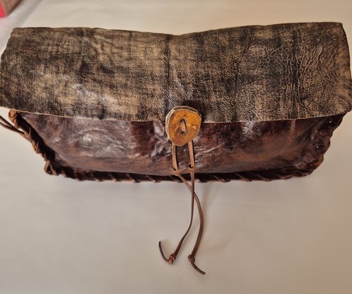 Pochette vintage pelle - pelle, di