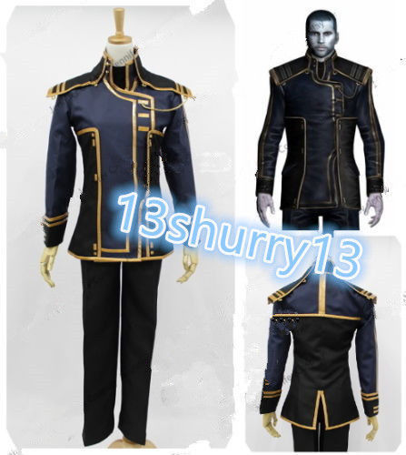 Costume uniforme cosplay mass - uniforme,
