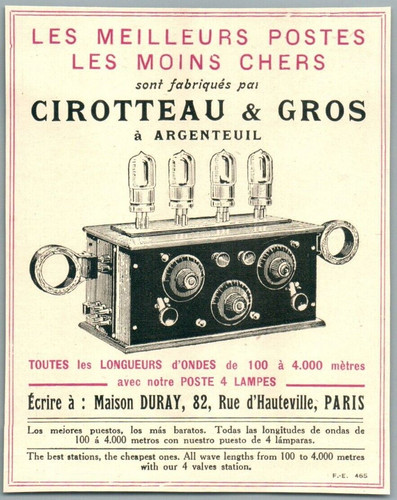 Cirotteau gros tsf poste - cirotteau, &