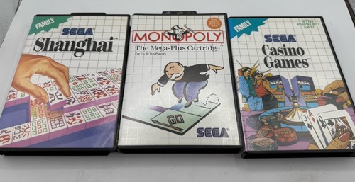 Sega master system game lot - sega,