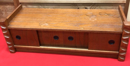 Espositore legno tokonoma - espositore,