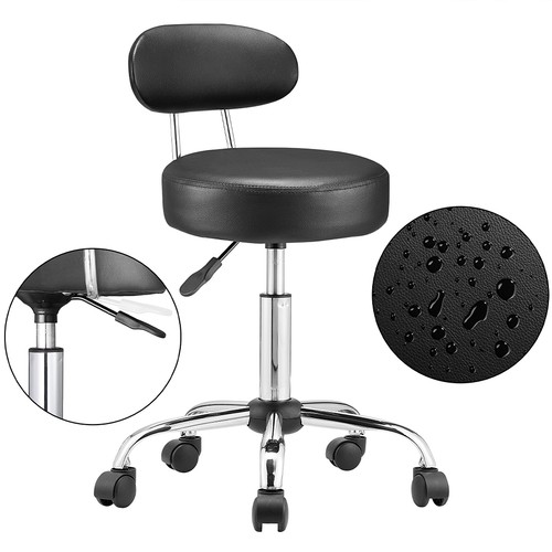 Sgabello con ruote - , e