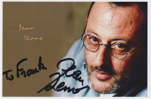 Jean reno autografo originale - jean,