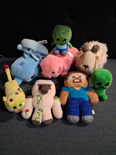 Minecraft plush lot pig - minecraft,