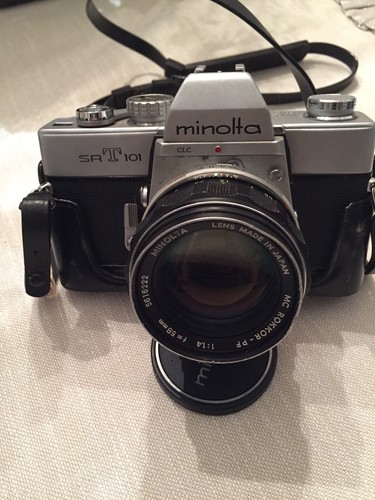 Minolta srt 101 con 200 - minolta,