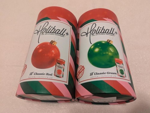 Due holiballs grandi ornamenti - due,