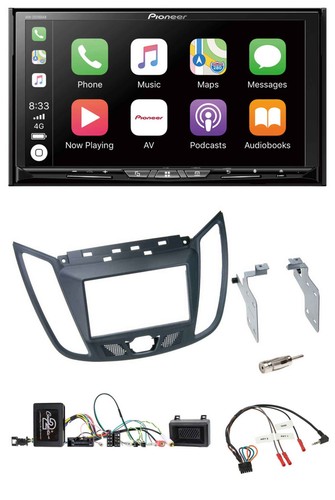 Pioneer 2din volante usb - pioneer, dab