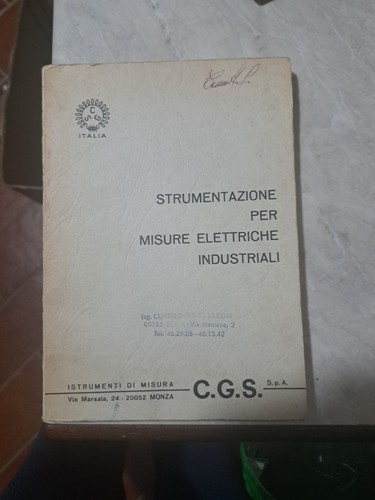 Strumentazione per misure - strumentazione,