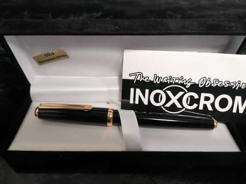 Inoxcrom fountain pen black - pen,
