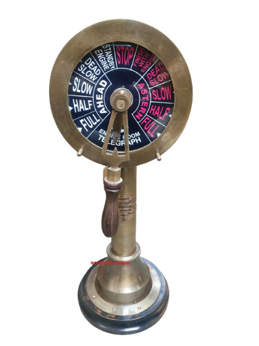 Telegrafo ottone antico marino