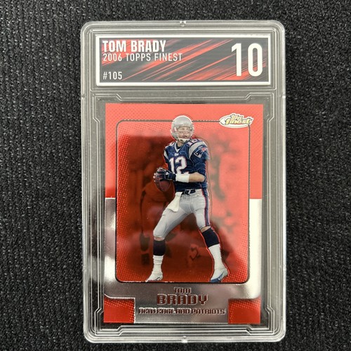 2006 topps finest 105 tom - 2006,