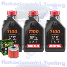 Kit Tagliando Olio Motul 7100