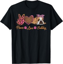 Maglietta unisex peace love - peace,