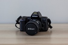 ?Macchina Fotografica Reflex 35 mm Nikon f801 + AF Nikkor 28-85 TESTATA?️