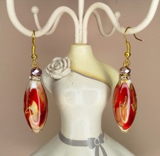 Orecchini Acciaio Cristallo E