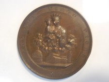 medaglia Maria SS venerata sotto gli organi Pisa 1897 bronzo