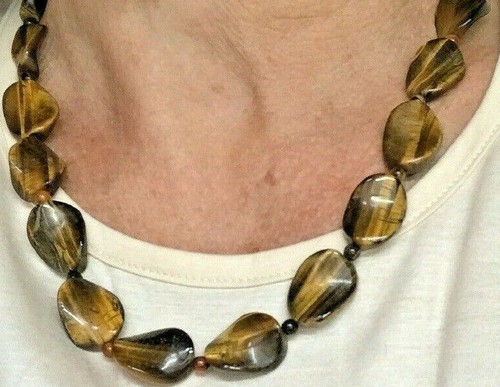Collana occhio tigre - collana, con