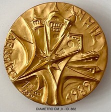 Bergamo 1979 medaglia opus - bergamo,