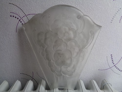Ancienne applique plaque - applique,