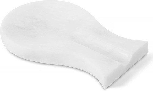 Poggiamestolo marmo bianco - marmo,