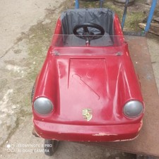 PORSCHE 911 Giordani Auto Pedali DA RESTAURARE IN PLASTICA