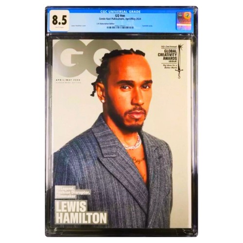 Lewis hamilton 2024 cgc - hamilton,