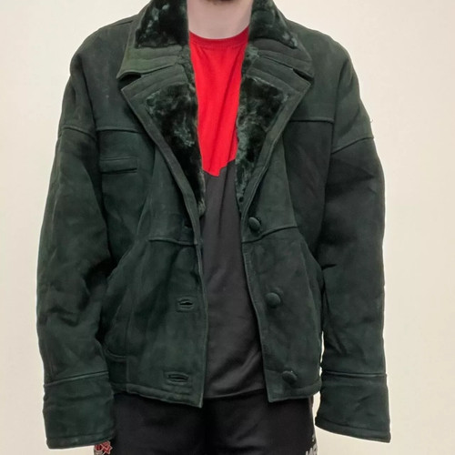 Giacca cappotto shearling