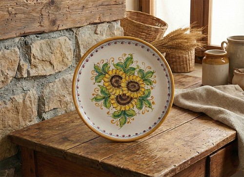 Piatto grande ceramica - piatto, in