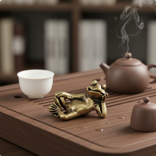 Statuette grenouille vintage - grenouille,