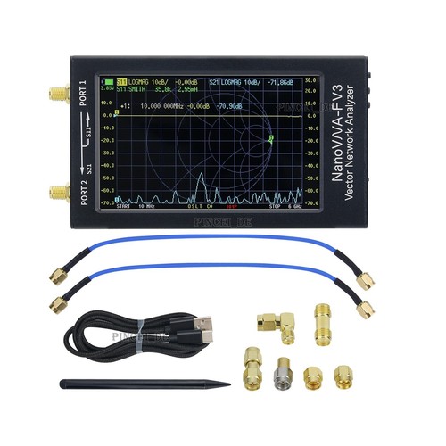 Hamgeek nanovna 1mhz 6ghz - v3, 1mhz-6ghz