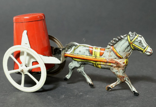 Vintage penny toy carretto - vintage,