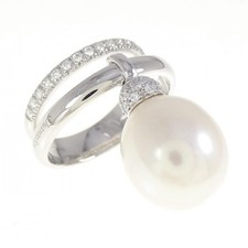 Autentico anello di perle