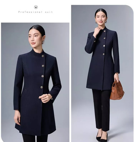 Cappotto donna blu navy - cappotto,