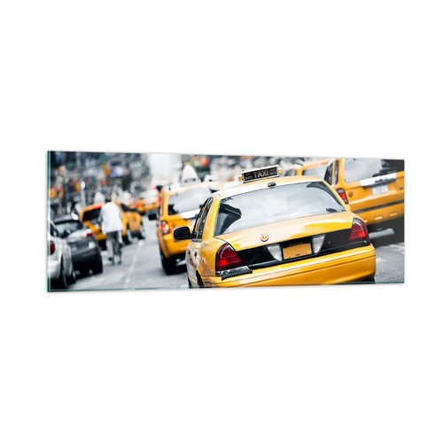 Quadro vetro 90x30cm - vetro, taxi