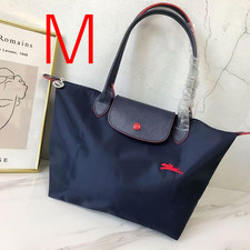 【Spedizione gratuita】 Borsa tote LONGCHAMP nuova, mai usata, taglia M, colore navy