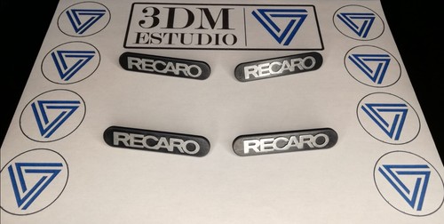 Recaro seat badges emblems - recaro,