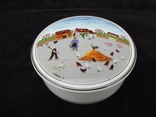 Grande bonbonnière Boite en porcelaine Villeroy & Boch design Naif Laplau 3