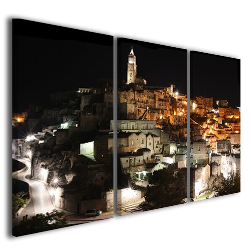 Quadri moderni matera night - quadri,