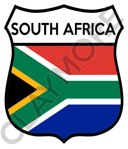 Adesivo sudafrica africa auto - sudafrica,