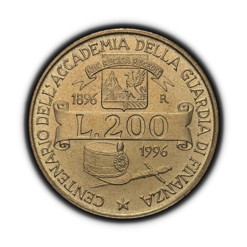 Italia 1996 200 lire - italia., 1996,